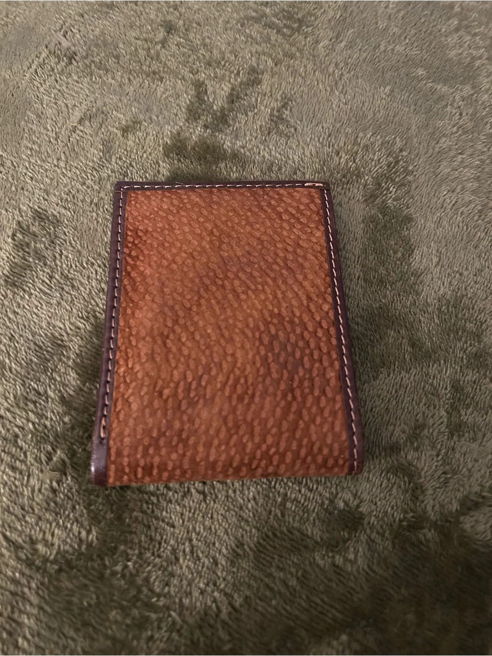 Vintage El Nandu Tradicional Handmade Argentina Bifold Wallet- All Leather